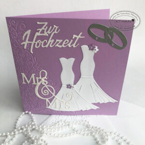 Hochzeitskarte Frauen