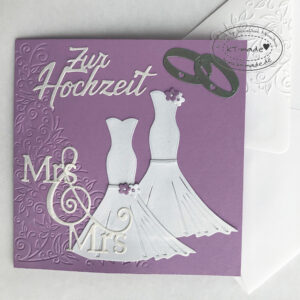 Hochzeitskarte Frauen