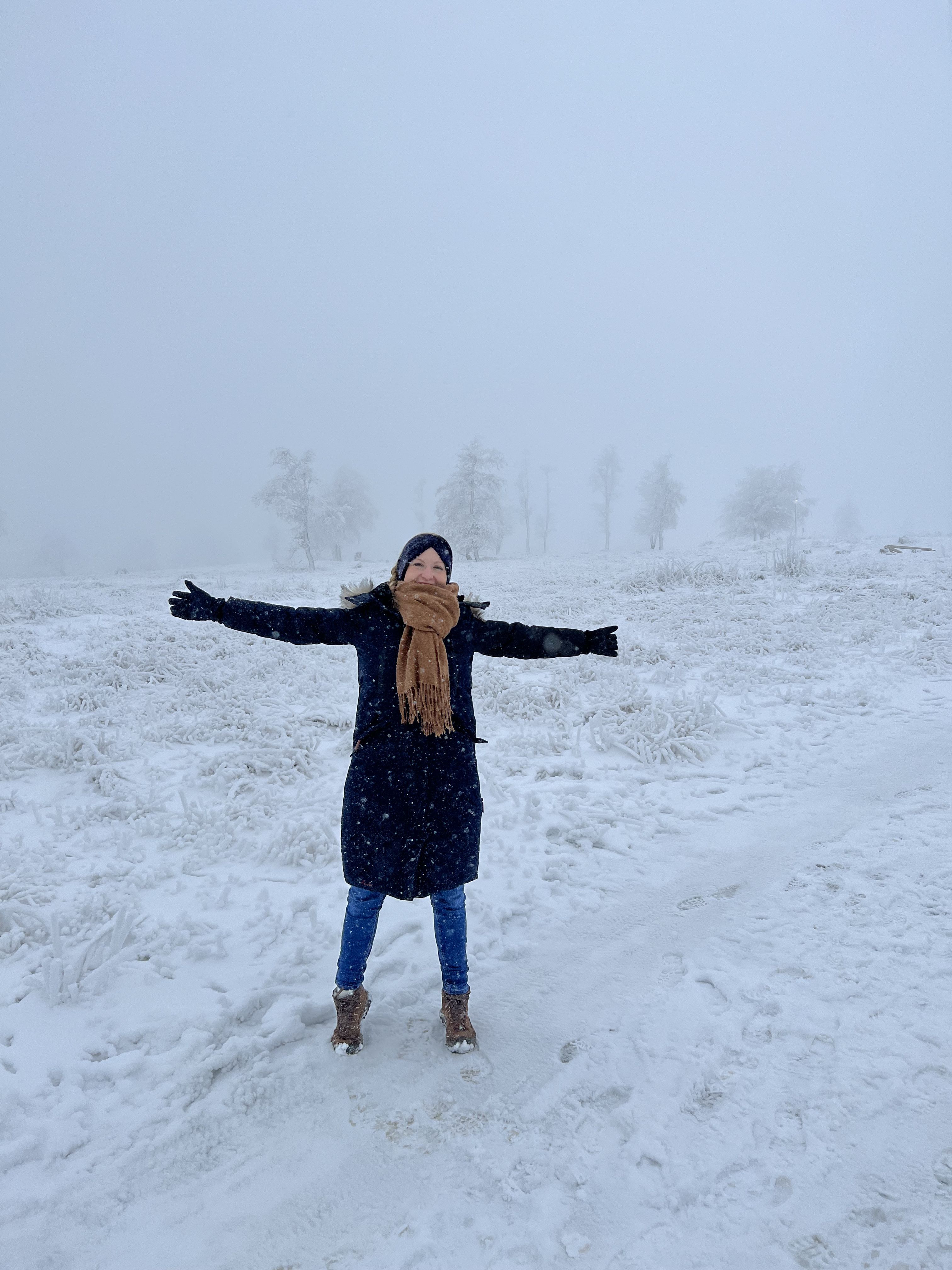 Kathi im Winter
