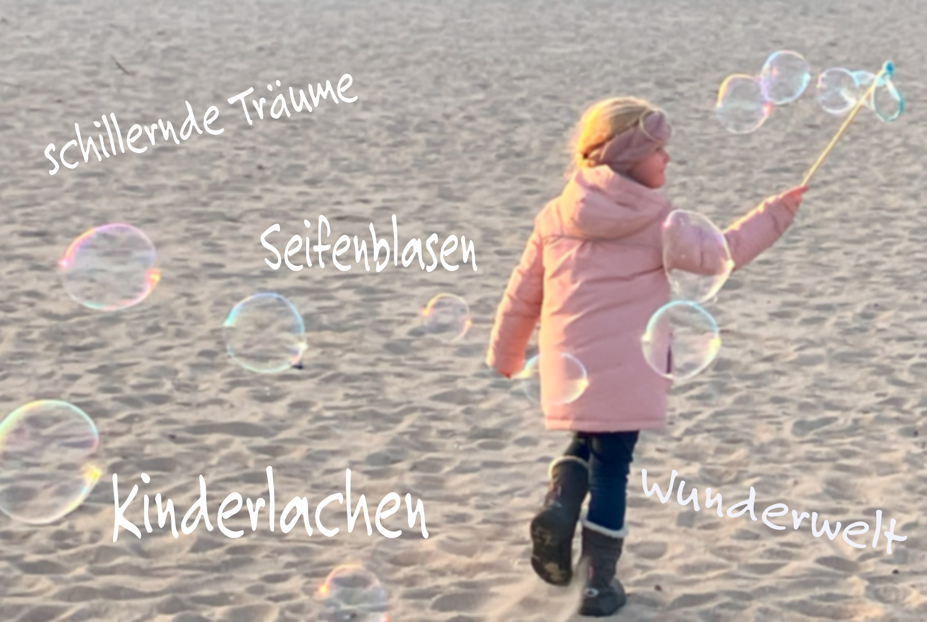Seifenblasen Strand Sylt