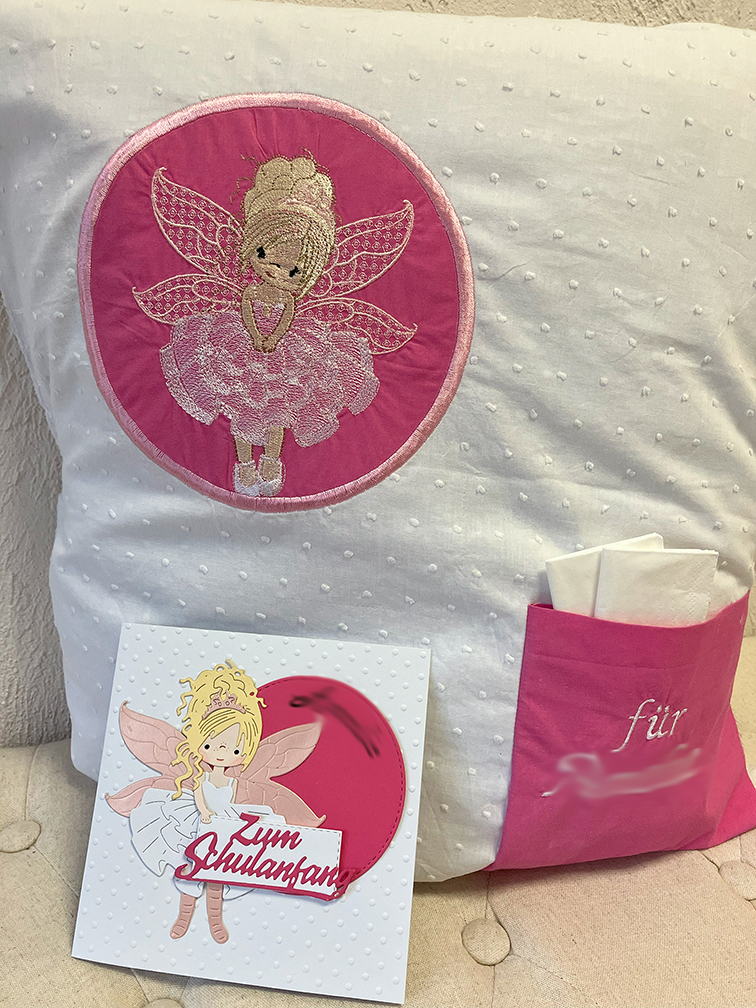 Mutmachkissen sinnvolles Geschenk zur Einschulung