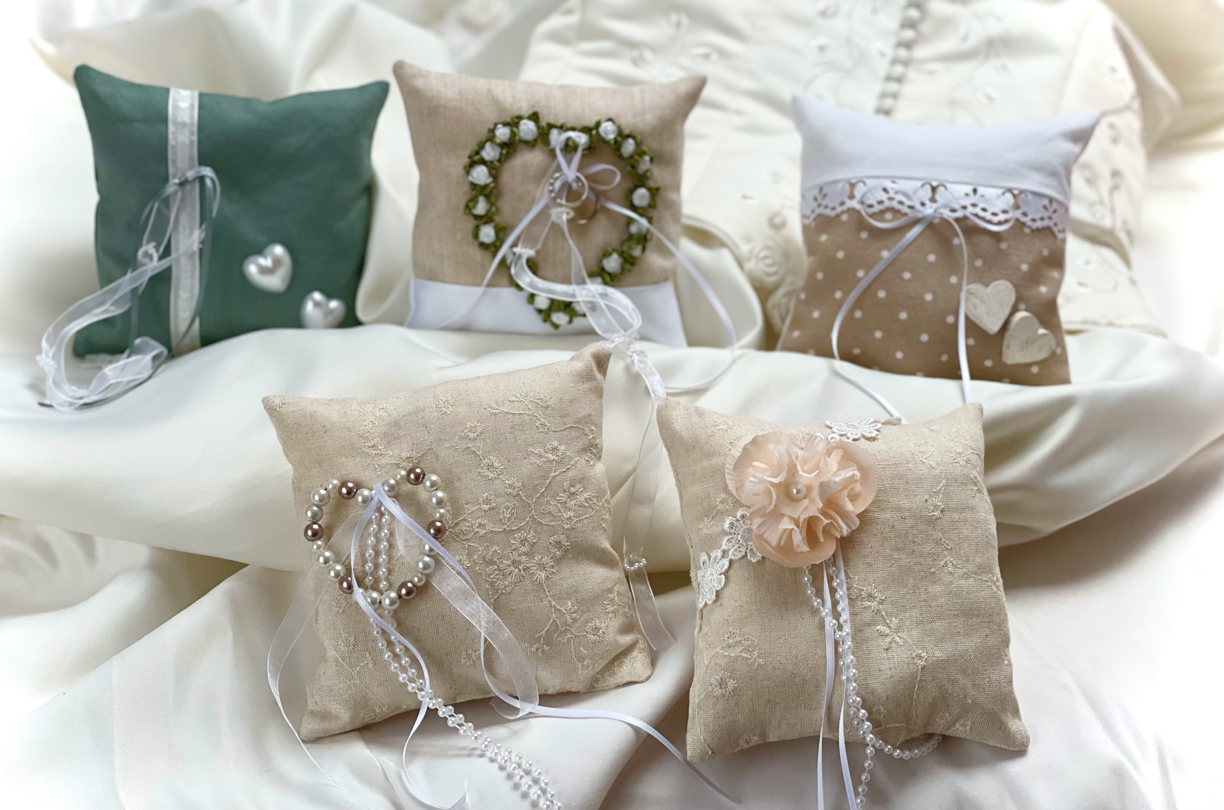 Ringkissen handgemacht handmade